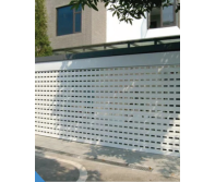 Ventilated Single Skin Rolling Shutters – Single Wall Galvanized Steel, Maximum Airflow, Secure & Durable Solution for Carparks, Commercial Entrances